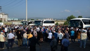 Bolulu hacı adayları kutsal topraklara uğurlandı