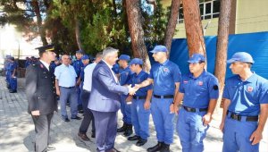 Boyabat'ta bayramlaşma yapıldı