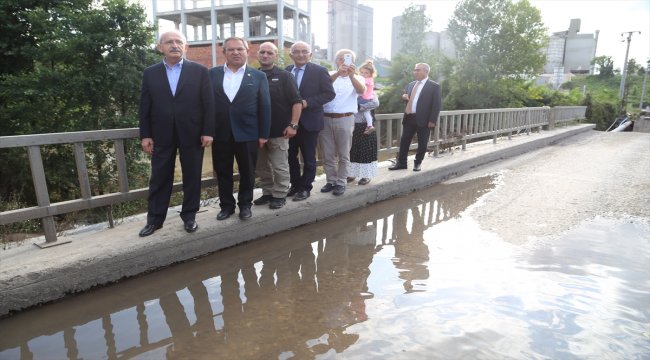 CHP Genel Başkanı Kemal Kılıçdaroğlu Ordu'da