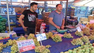 Döviz bozdurana meyve ve sebze ücretsiz