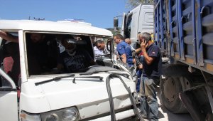 Düzce'de trafik kazası: 1 yaralı