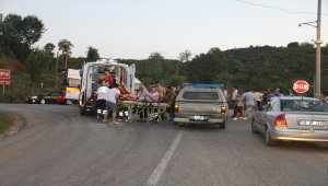 Düzce'de trafik kazası: 2 yaralı