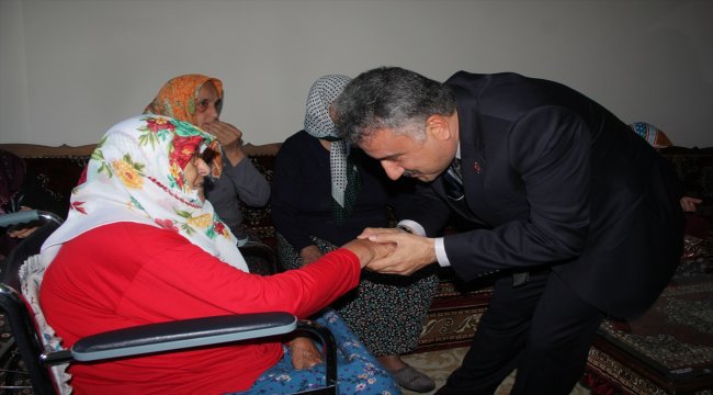 Emniyet Müdürü Aktaş, huzurevini ziyaret etti