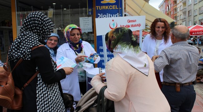 Eynesil'de vatandaşlar kist hidatik hastalığına karşı bilgilendirildi