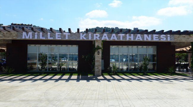 Giresun'da "millet kıraathanesi" hizmete açıldı