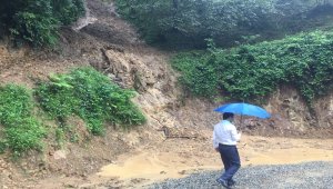 Giresun'da şiddetli yağış