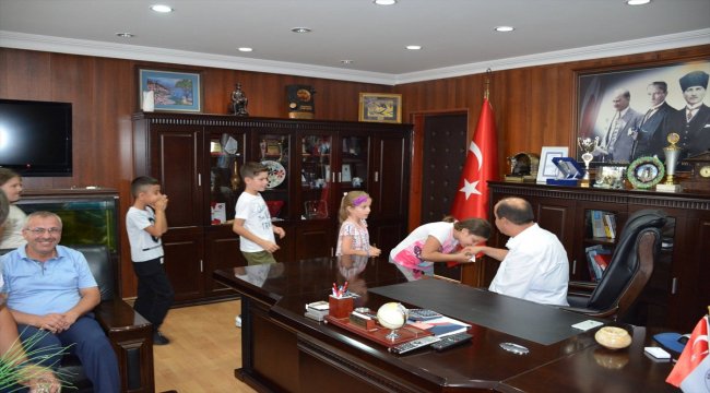 Gülüç Belde Belediyesi'nde bayramlaşma