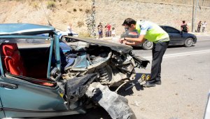Gümüşhane'de zincirleme trafik kazası: 4 yaralı