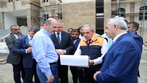 İçişleri Bakanı Soylu, kamu yatırımlarını inceledi