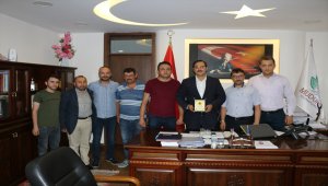Mudurnu Kaymakamı'na teşekkür ziyareti