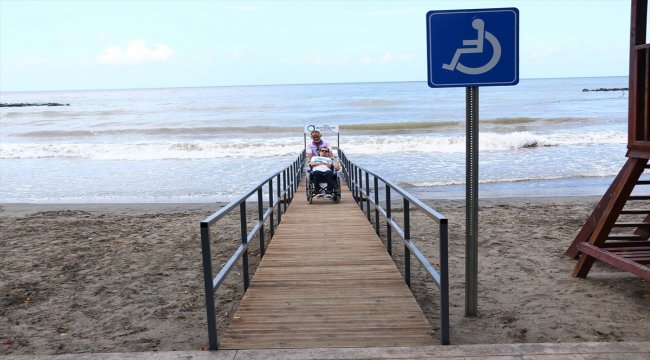 Ordu'da engelliler deniz keyfini doyasıya yaşayacak