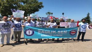 Sağlık Sen Giresun şubesinden ABD'ye tepki