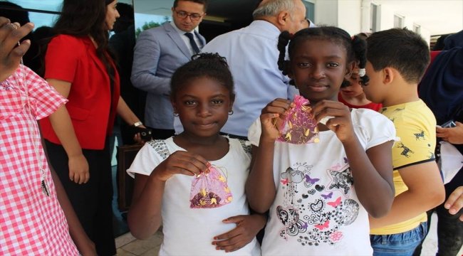 Suriye ve Sudanlı yetimler Bartın'ı gezdi