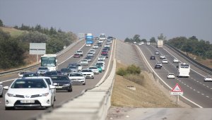 Tatilciler dönüş yolunda