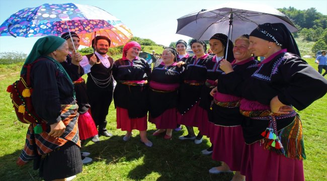 Tonya Kumyatak Vadisi İzmiks Şenliği yapıldı