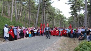 Tosya'da köylülerden çevreyi kirletenlere protesto
