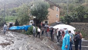 Trabzon'da şiddetli yağış
