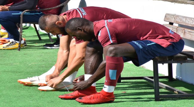 Trabzonspor, Sivasspor maçı hazırlıklarını sürdürdü