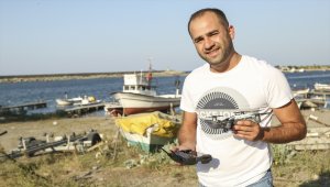 Yunusların balık kovalamacası drone ile görüntülendi