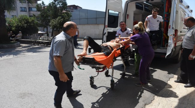 Zonguldak'ta boğulma tehlikesi geçiren genç kurtarıldı