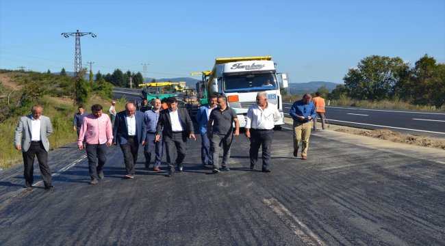 AK Parti Ereğli İlçe Başkanı Çakır'dan karayolunda inceleme