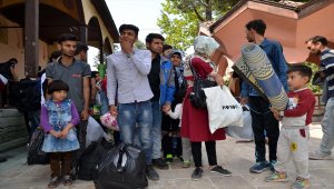 Amasya'da Afganlara yardım eli