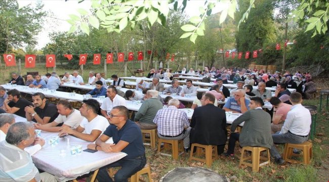 Bartın’da şehit için mevlit okundu