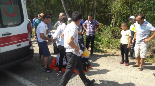Bartın’da trafik kazası: 2 yaralı