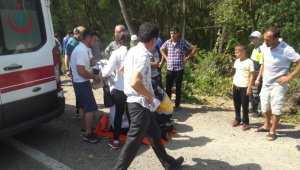 Bartın’da trafik kazası: 2 yaralı