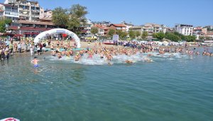 Bartın'da "Uluslararası Açık Su Yüzme Maratonu"