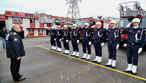 Başkan Tekintaş'tan itfaiyeye ziyaret