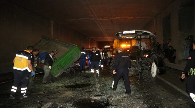 Bolu'da trafik kazası: 7 yaralı