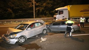 Bolu'da zincirleme trafik kazası: 8 yaralı