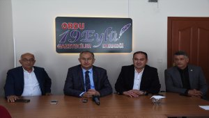 CHP Milletvekili Sertel, Ordu'da basın mensuplarıyla buluştu