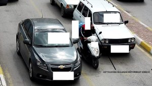 Çorum'da "kiki challenge" yapan sürücüye ceza