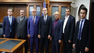 Daire Başkanı Ücer'den TESOB'a ziyaret
