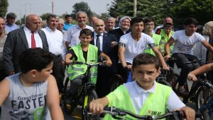 Düzce'de bisiklet yollarının ilk etabı yapıldı