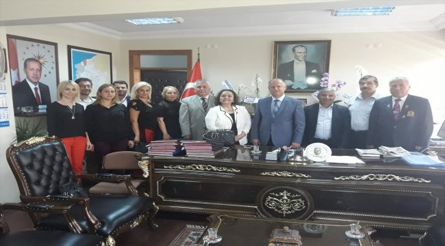 Ereğli Kaymakamı Çorumluoğlu'na ziyaretler