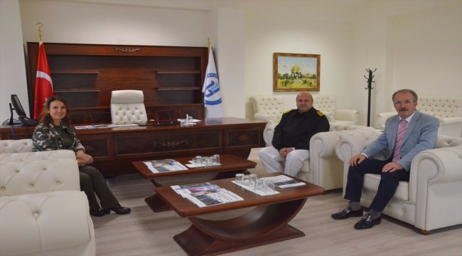 Garnizon Komutan Vekili Albay Metinkişi'den veda ziyaretleri
