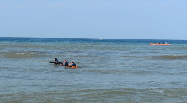 Giresun'da bir kişi denizde kayboldu