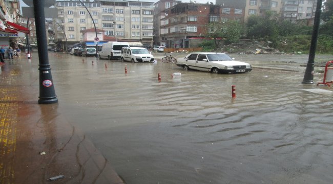 Giresun'da sağanak
