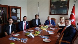 İsviçre'nin Ankara Büyükelçisi Paravicini, Trabzon'da