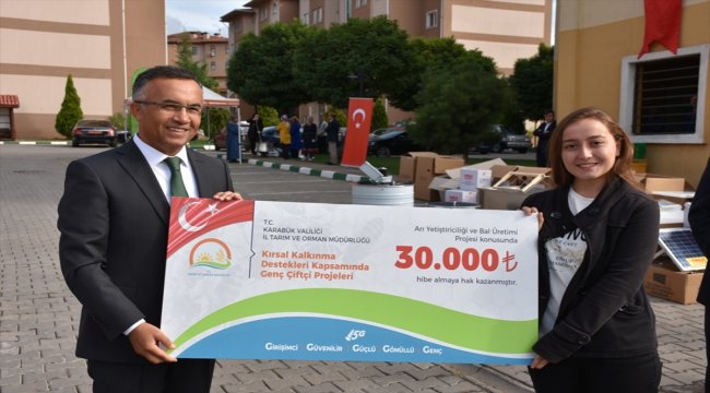 Karabük'te genç çiftçilere 12 milyon lira destek