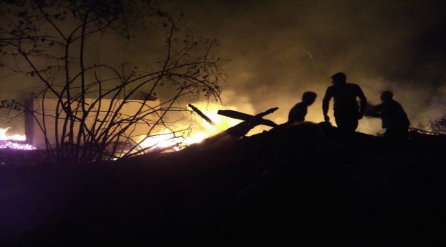 Kastamonu'da yangın