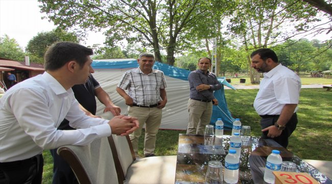 Kaymakam Onay'dan, Güven Göleti'ne ziyaret
