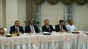 Kaymakam Yunus Emre Altıner'e veda yemeği