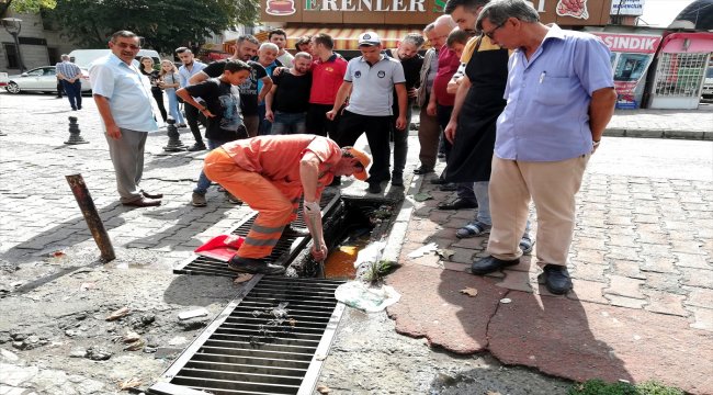 Mazgala düşen cep telefonu için seferber oldular