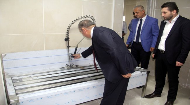 Milletvekili Maviş, KYK yurdu inşaatında incelemede bulundu