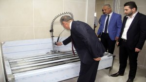 Milletvekili Maviş, KYK yurdu inşaatında incelemede bulundu