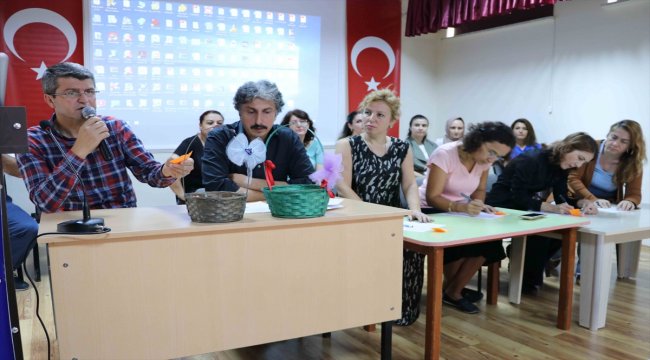 Minik öğrencilerin okul heyecanı